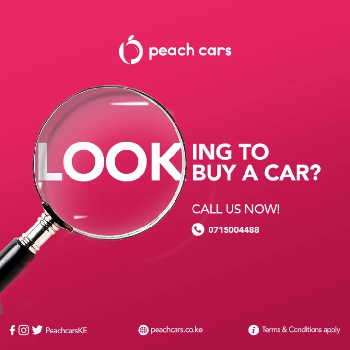 Buy a car in Nairobi with Peach Cars